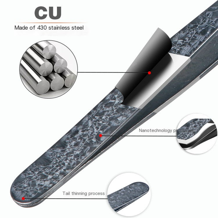 Stainless Steel Tweezers Set