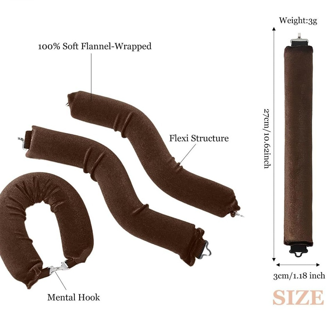 Heatless Hair Curling Set