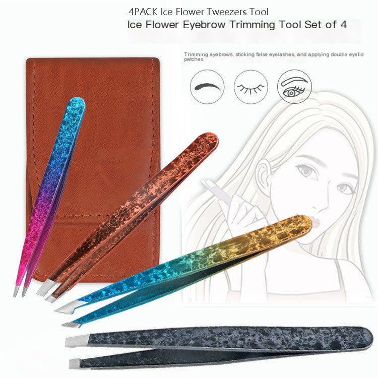 Stainless Steel Tweezers Set