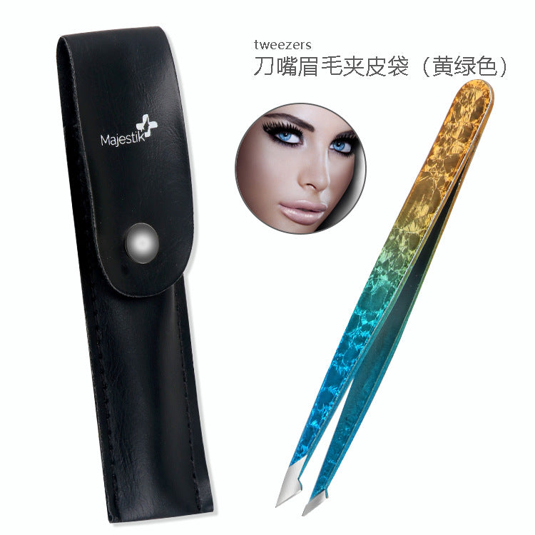 Stainless Steel Tweezers Set