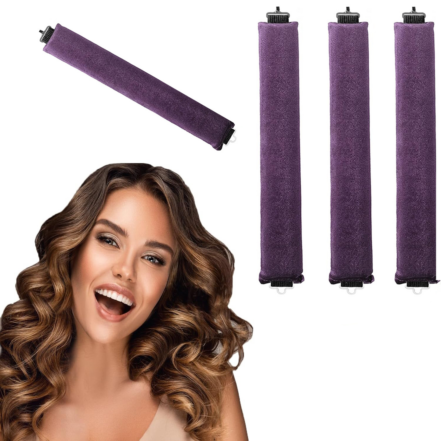 Heatless Hair Curling Set