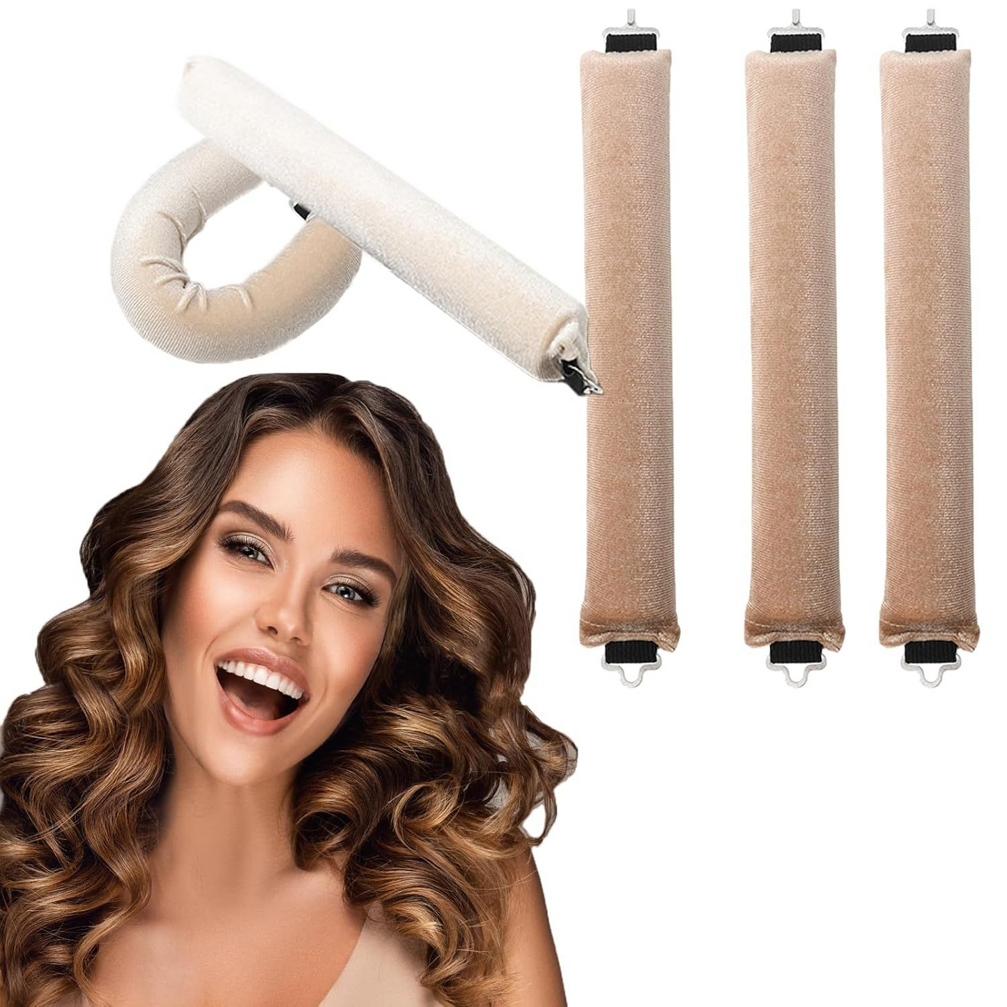 Heatless Hair Curling Set