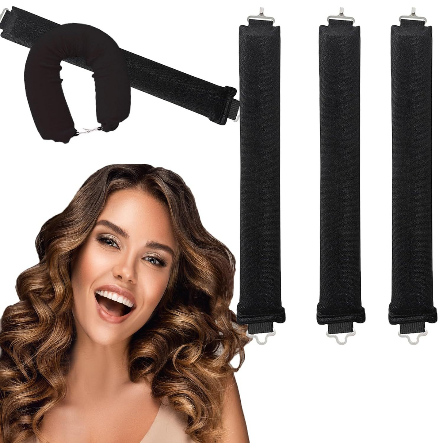 Heatless Hair Curling Set