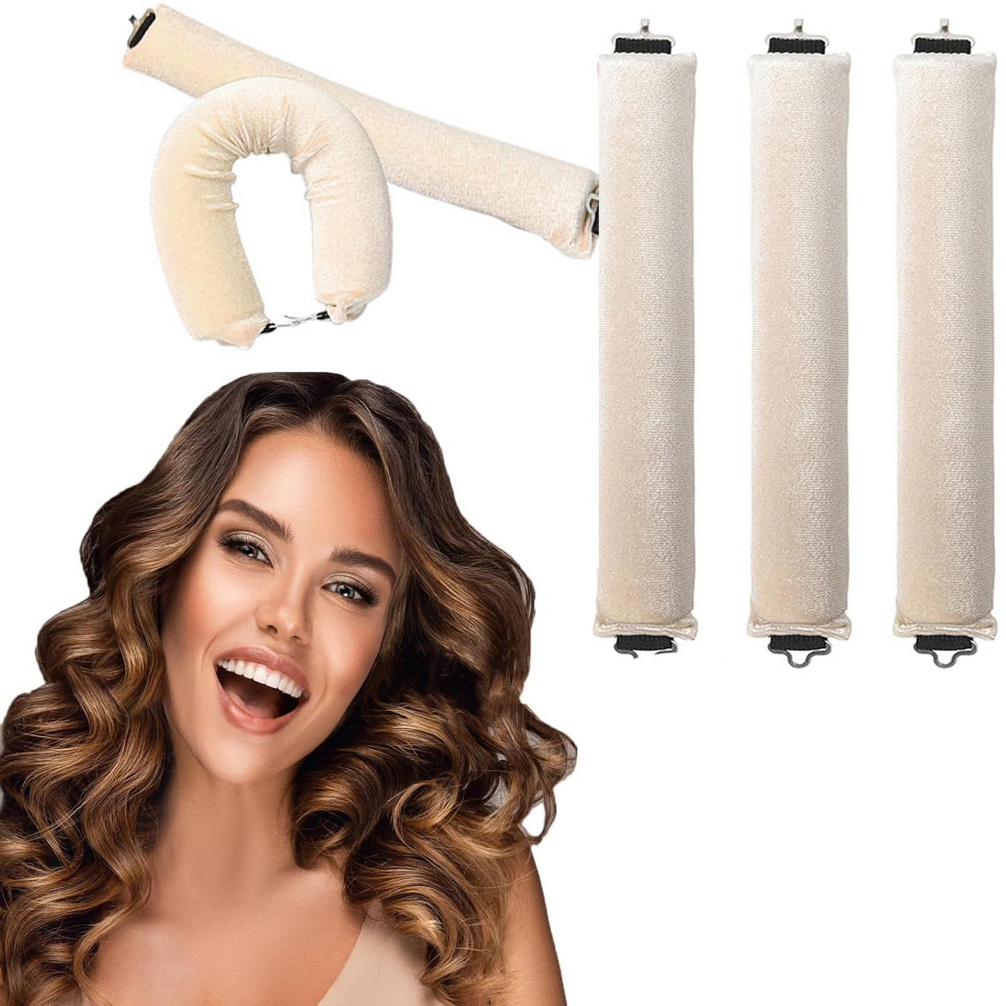 Heatless Hair Curling Set