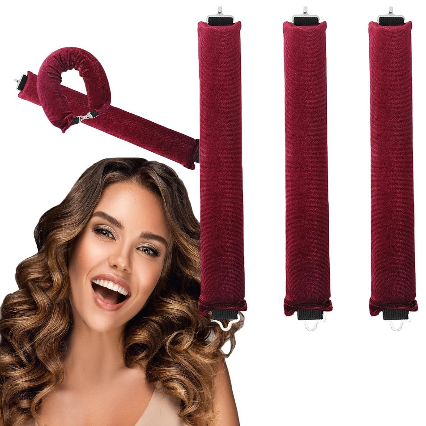 Heatless Hair Curling Set